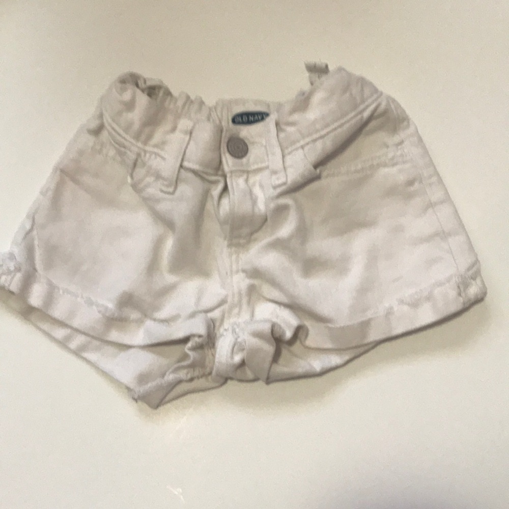 White shorts no stains